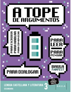 Lengua castellana y literatura 3º Secundaria Libro alumno Fanfest